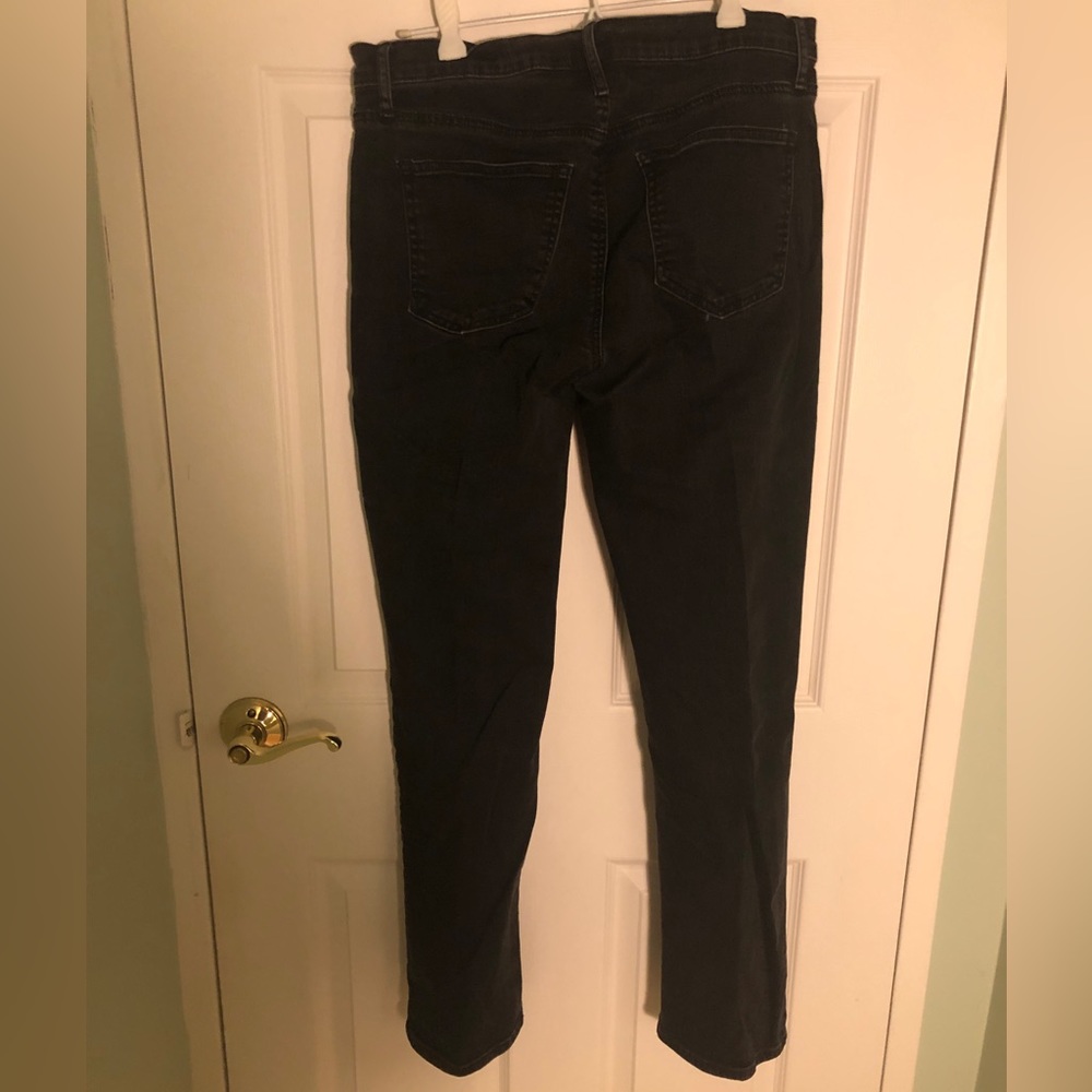Black Skinny Ankle Jeans Medium Rise/Mid-Rise with Five Pockets